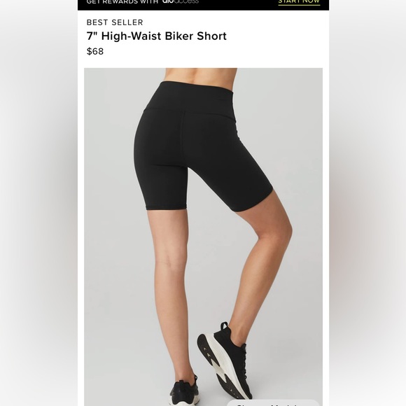 7" High-Waist Biker Short - Picture 8 of 9